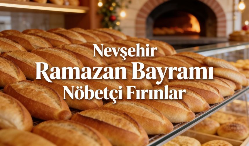 İşte Ramazan Bayramında Nöbetçi Fırınlar