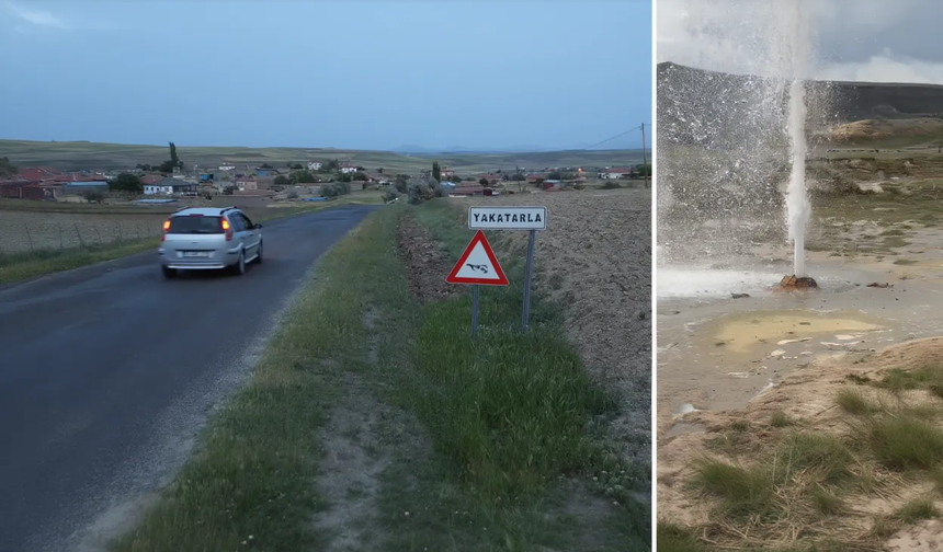 Nevşehir’de yer altından fışkıran gizemli su