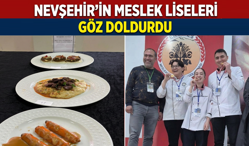 Nevşehirli genç şefler mutfağıyla bölgeyi salladı
