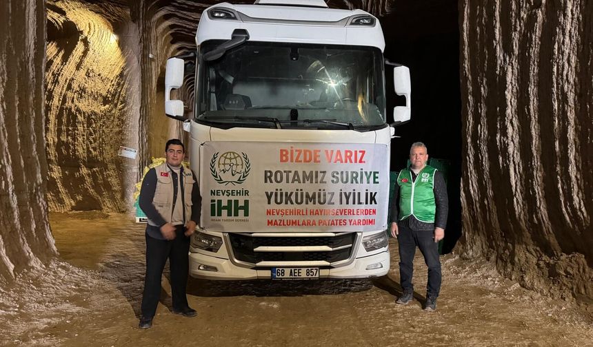 Nevşehir İHH’dan Uygur Türklerine yardım
