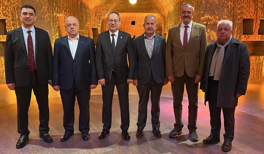 Öbekli, Cengiz Aytmatov anma programına katıldı