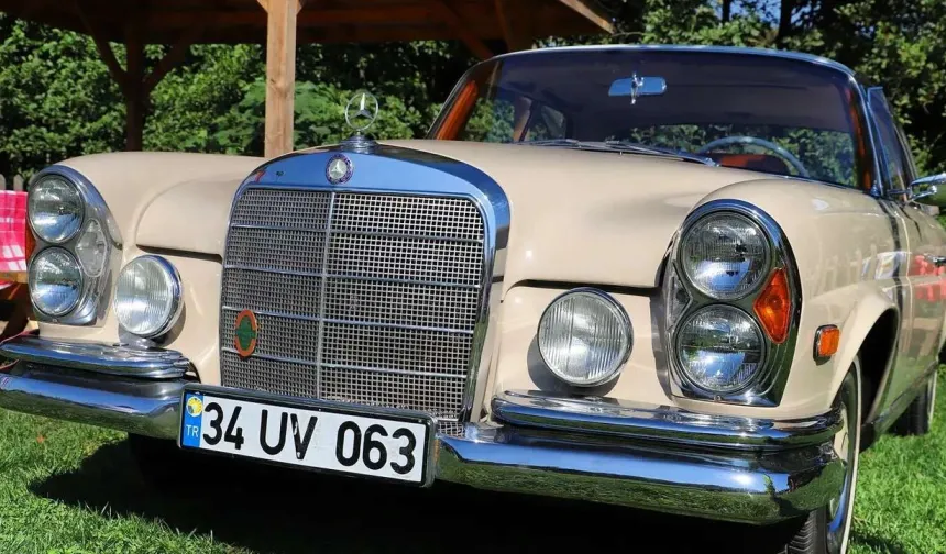 Klasik Mercedes tutkunları Ürgüp’te buluşuyor