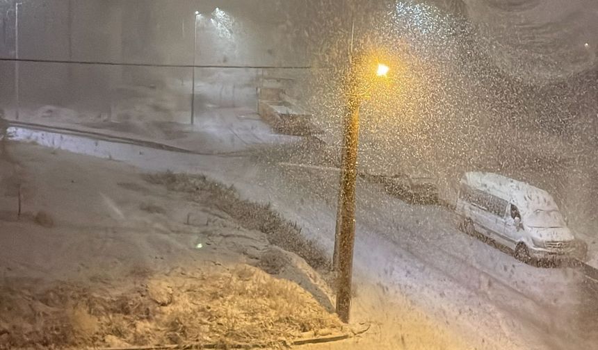 Ramazan ayında Nevşehir’de “kar bereketi”