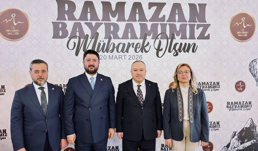 Nevşehir'de Bayramlaşma Töreni Yapıldı