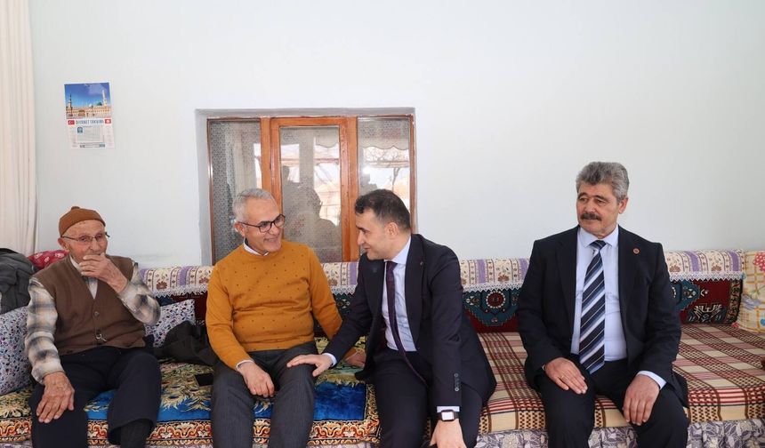 Kaymakam Bilici’den Paşalı köyüne ziyaret