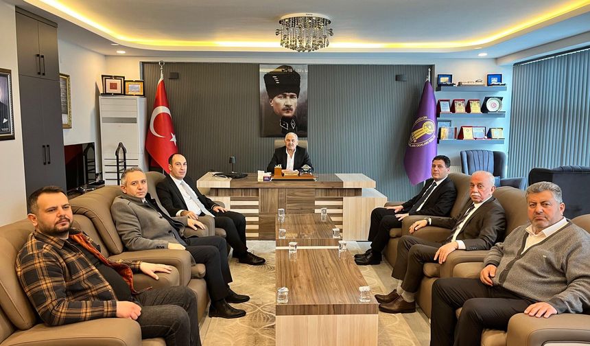 Ziraat Bankası Heyetinden NEVESOB’a Ziyaret