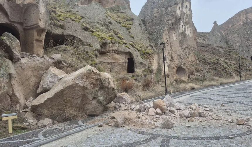 Kapadokya’da bir kaya düşmesi daha!..