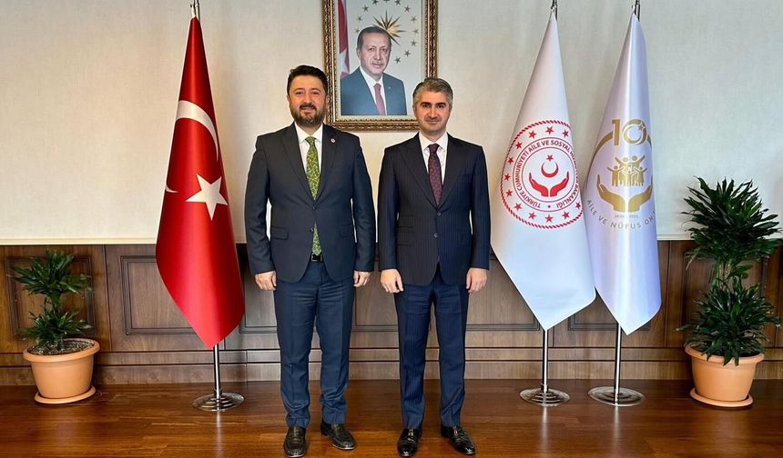 Nevşehir Milletvekili Çalışkan’dan Bakan Yardımcısı Tarıkdaroğlu’na Ziyaret