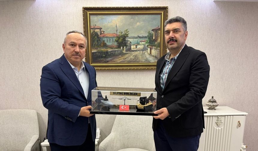 Vali Fidan, HAVELSAN Heyetini Ağırladı