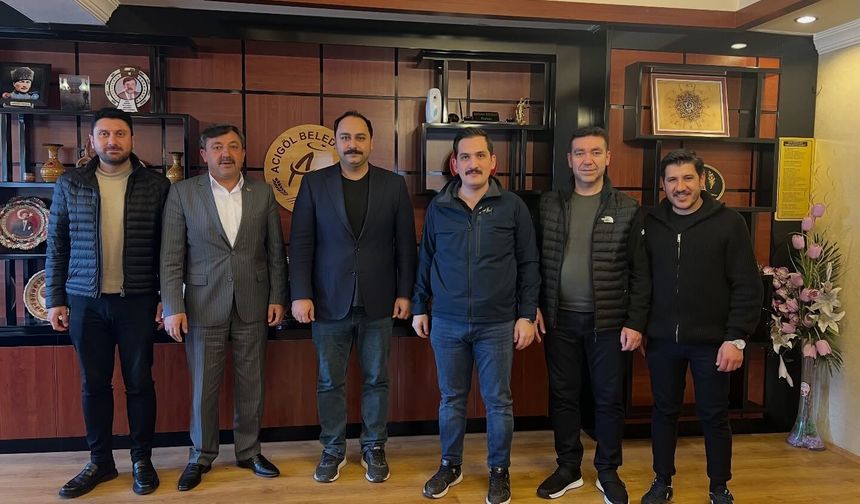 Nevşehirli Dargeçit Kaymakamı İpek Acıgöl'de