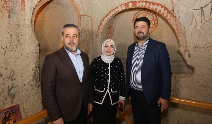 TBMM KEFEK Heyeti Göreme Açık Hava Müzesi’nde