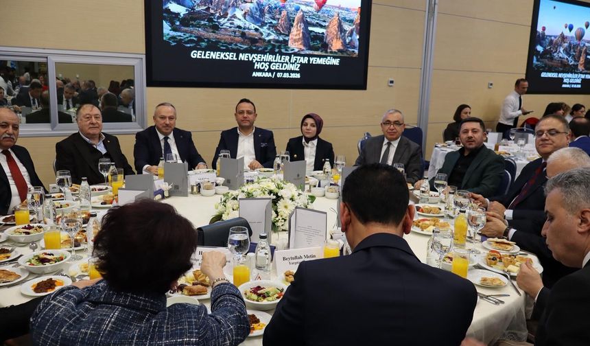 Nevşehirli Bürokratlar Ankara’da Buluştu