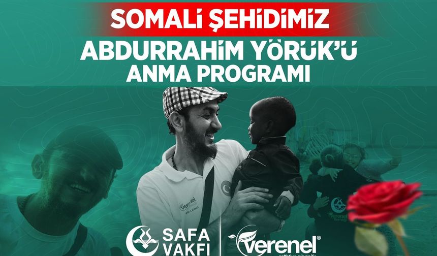 Somali’de Şehit Olan Abdurrahim Yörük Nevşehir’de Anılacak
