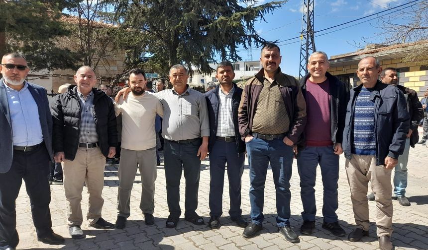 Özyayla köyünde geleneksel bayramlaşma