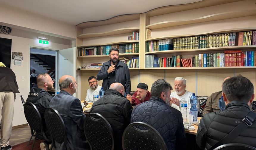 Çalışkan, Almanya’da hemşehrilerle buluştu