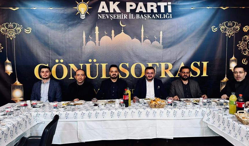 AK Parti Nevşehir İl Başkanlığı’ndan Gönül Sofrası Buluşması