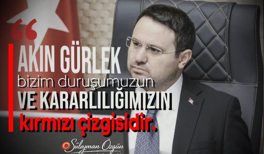 Nevşehir Milletvekili Özgün’den Bakan Akın Gürlek’e Destek