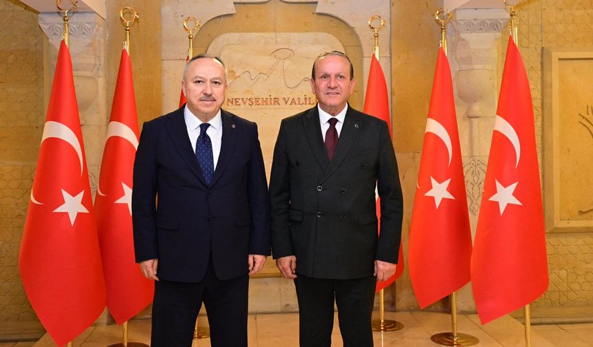 KKTC Turizm Bakanı, Vali Fidan’ı Ziyaret Etti