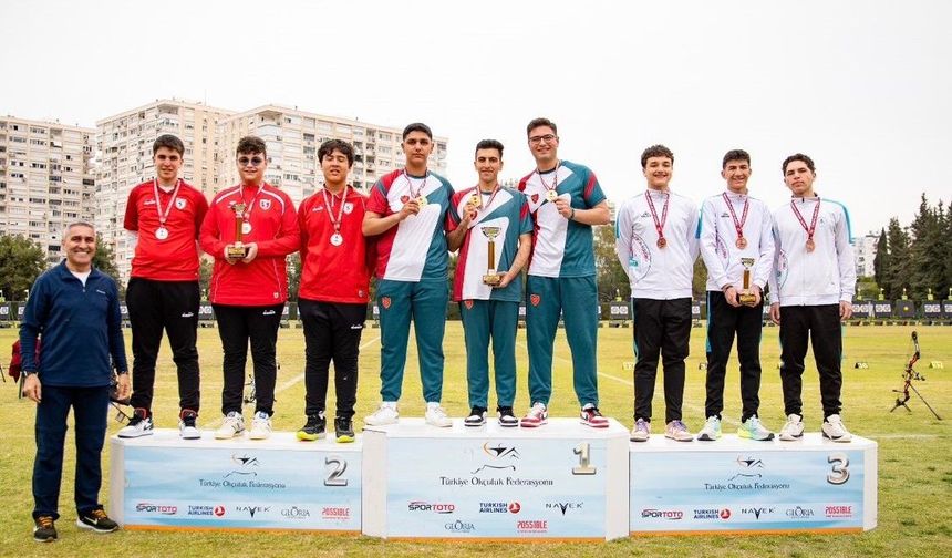 Nevşehirli Okçular Türkiye Üçüncüsü Oldu