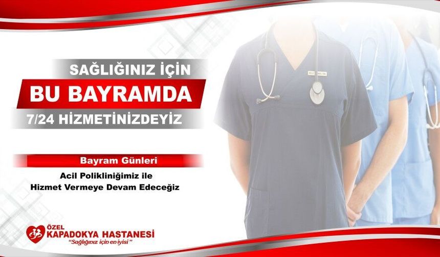 Kapadokya Hastanesi’nden Sağlık ve Tebrik Mesajı