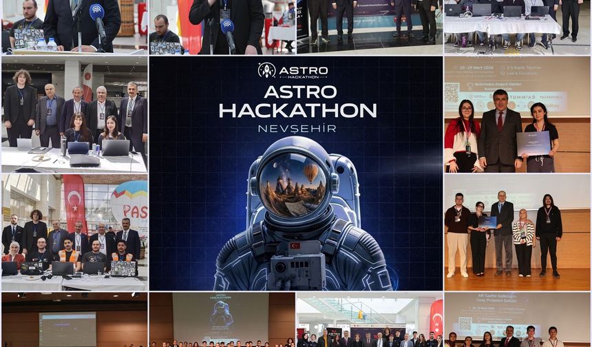 TUA Astro Hackathon Nevşehir’de Yoğun İlgiyle Gerçekleştirildi