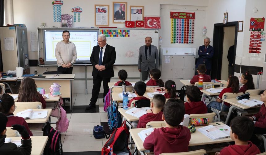 İl Millî Eğitim Müdürü Yusuf Yazıcı’dan Necip Fazıl Kısakürek İlkokulu’na Ziyaret