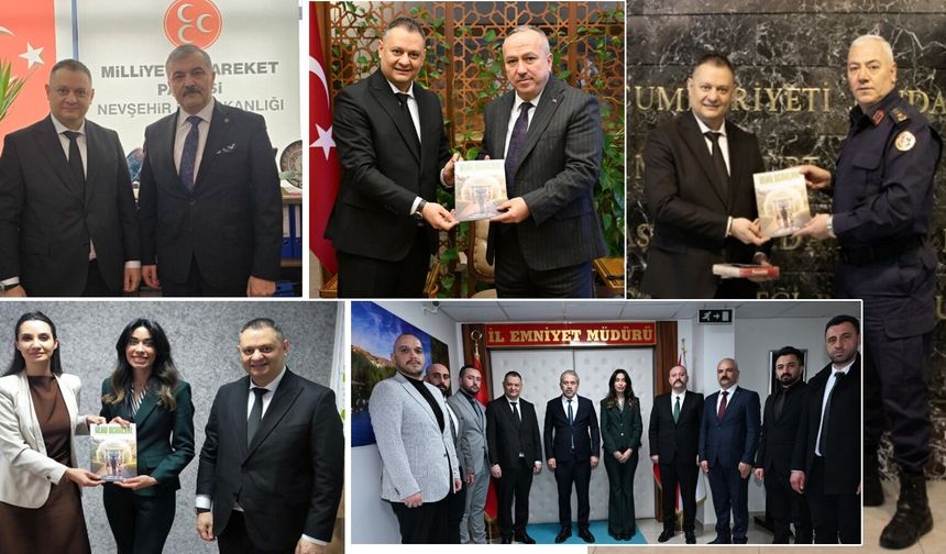 Nevşehir Ülkü Ocakları Protokol Ziyaretlerine Başladı