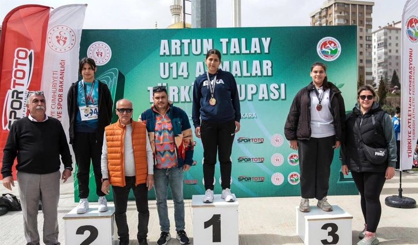 Nevşehirli Genç Atletler Türkiye Kupası’nda Göz Doldurdu