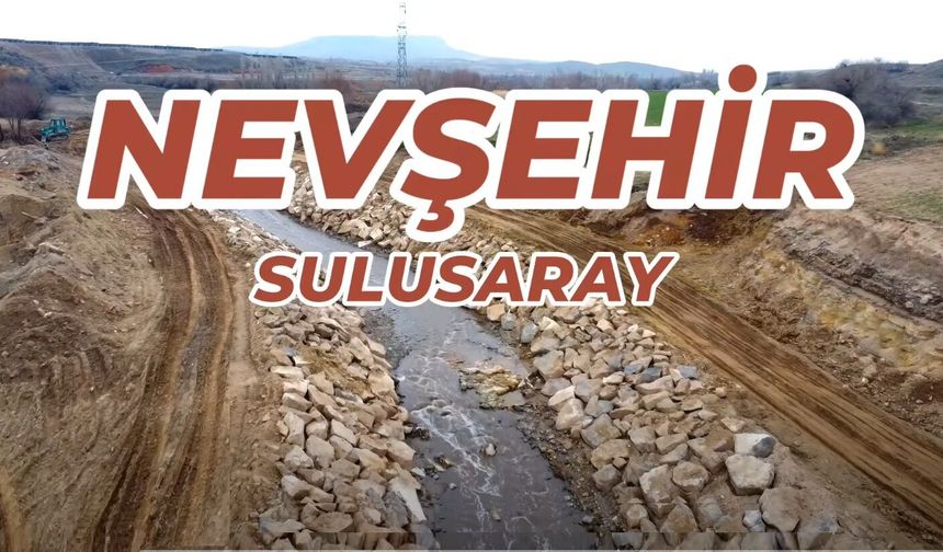 Sulusaray’da Karaağaç Deresi Islah Ediliyor