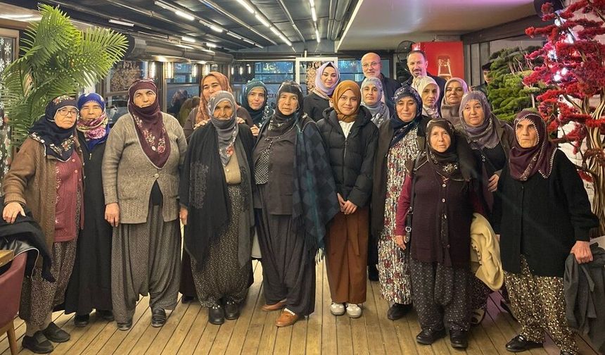 Kuyulutatlar kadınları Prime Cafe’de iftar yaptı