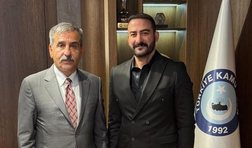 İş İnsanı Koçak’tan Türkiye Kamu-Sen Genel Başkanı Kahveci'ye Hayırlı Olsun Ziyareti