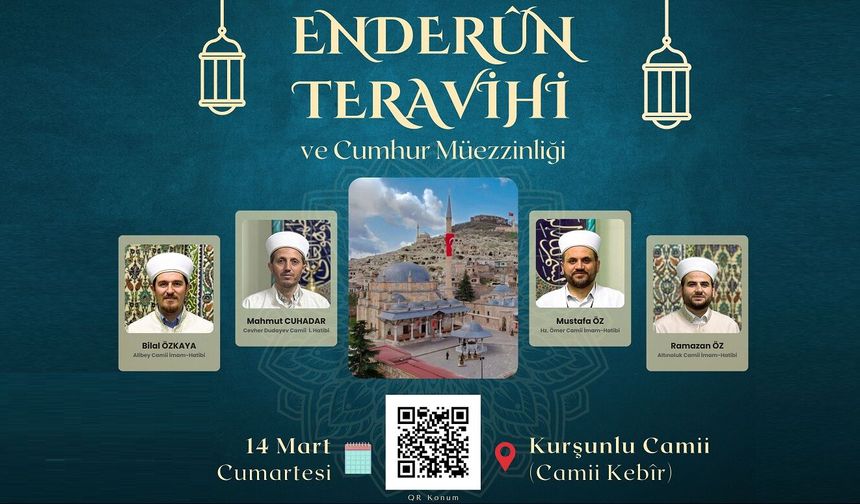 Kurşunlu Camii’nde Enderûn Usulü Teravih