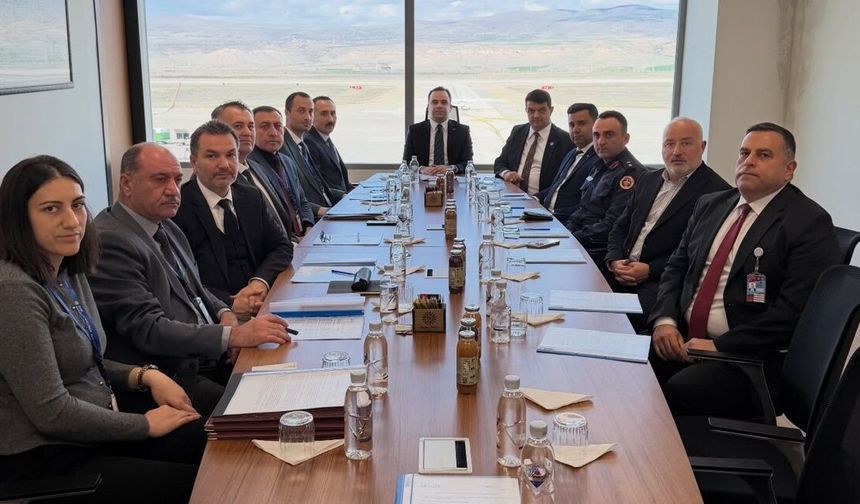 Kapadokya Havalimanı’nda Güvenlik Toplantısı