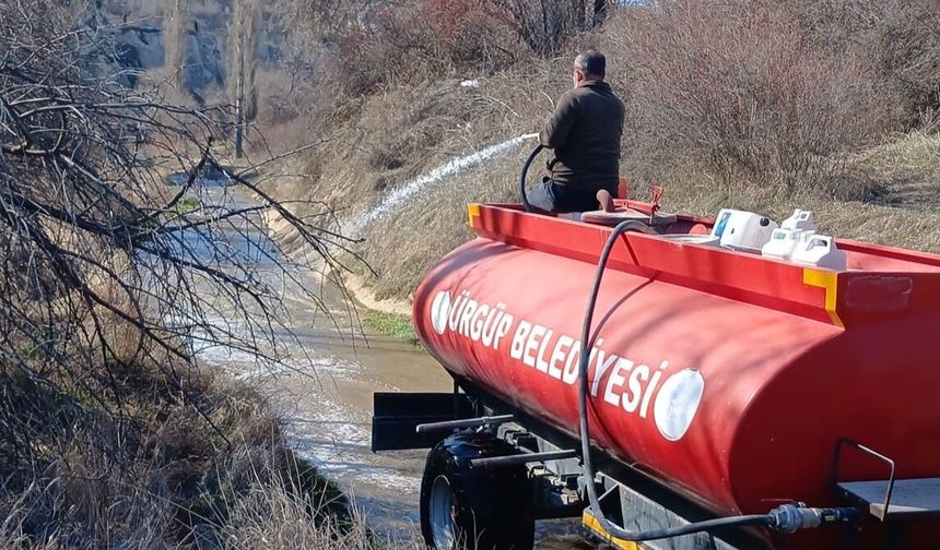 Haşereyle Mücadelede Ürgüp Sahada