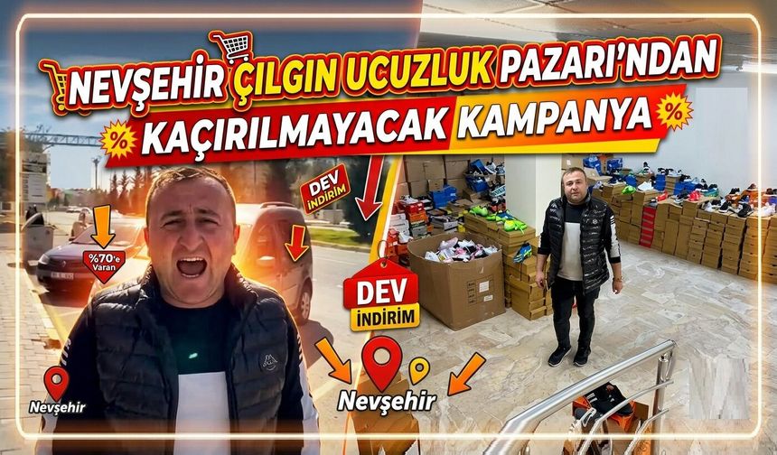 Çılgın Ucuzluk Pazarı’nda Şok Kampanya!