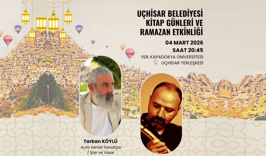 Uçhisar’da Kitap ve Ramazan etkinliği bir arada