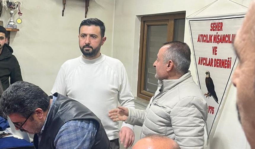 Seher avcılar derneği'nde başkanı Ağdırmaz oldu