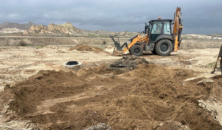 Çavuşin'de kanalizasyon arızası giderildi