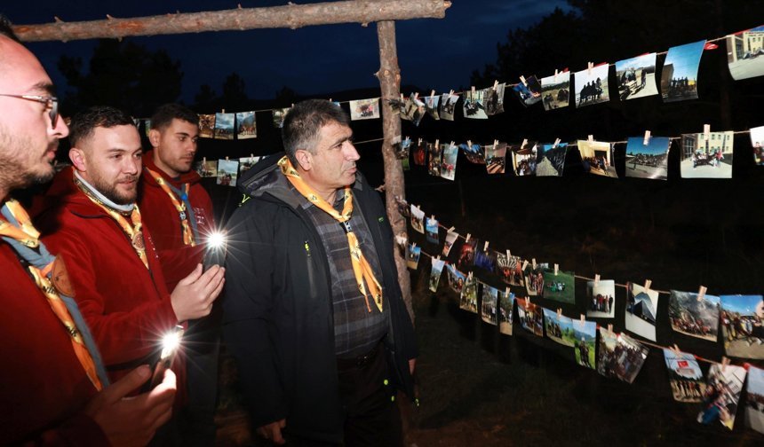 Rektör Aktekin, İzci Kulübü’nün 10. Yıl Gururuna Ortak Oldu