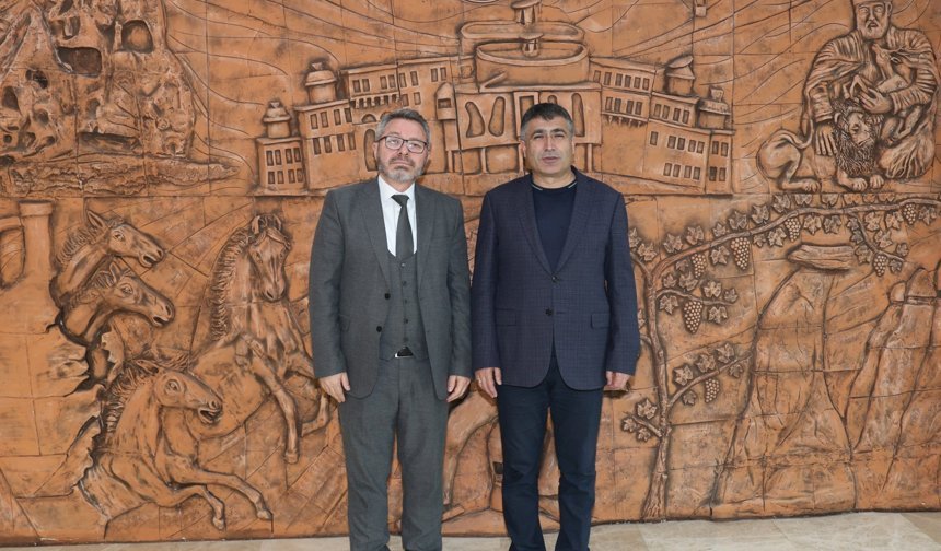 Yazma Eserler Konya Bölge Müdürü Yaşar’dan Rektör Aktekin’e Ziyaret