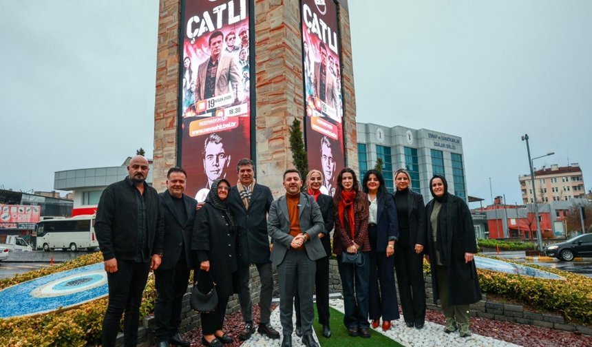 “ÇATLI” Filmi ekibinden Başkan Arı’ya ziyaret