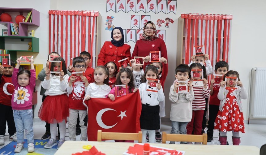 Nevşehir’de 23 Nisan Coşkusu: Anne ve Çocuklar Etkinlikte Buluştu