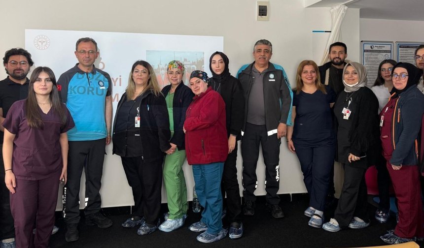 Versa Hastanesi Personeline KBRN-E Eğitimi