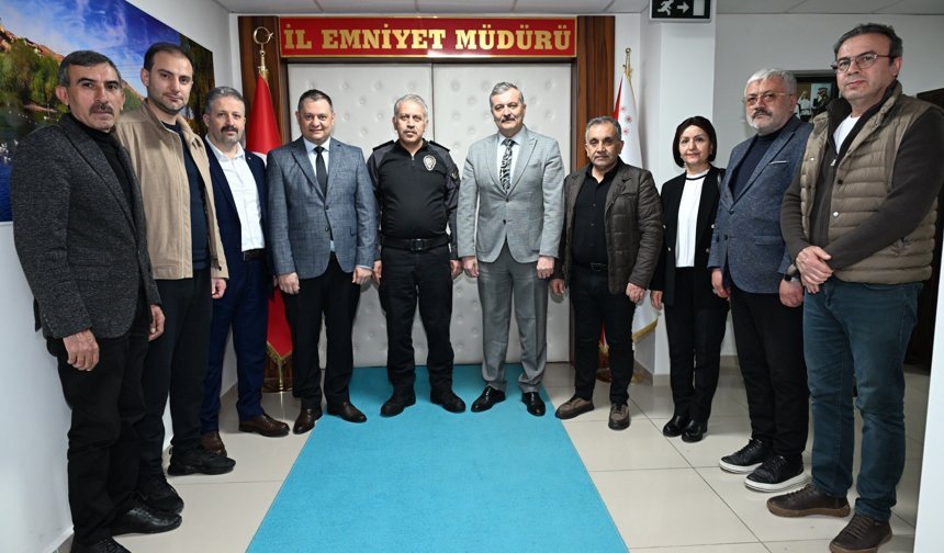 Nevşehir MHP Heyeti, Emniyet Teşkilatını Unutmadı
