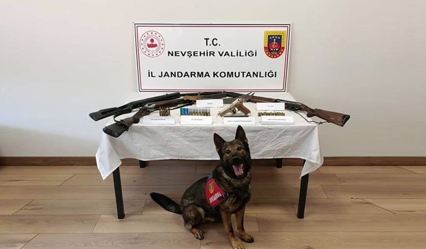 Nevşehir’de Kaçak Silah Operasyonu