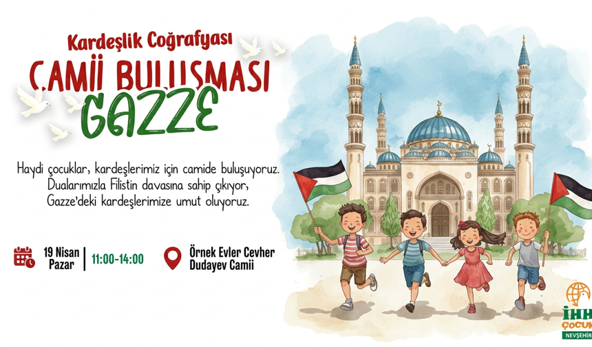 Nevşehir’de Gazze İçin Camii Buluşması