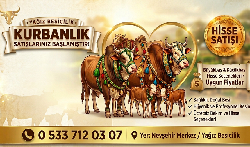 Yağız Besicilik’te Kurbanlık Satışları Başladı