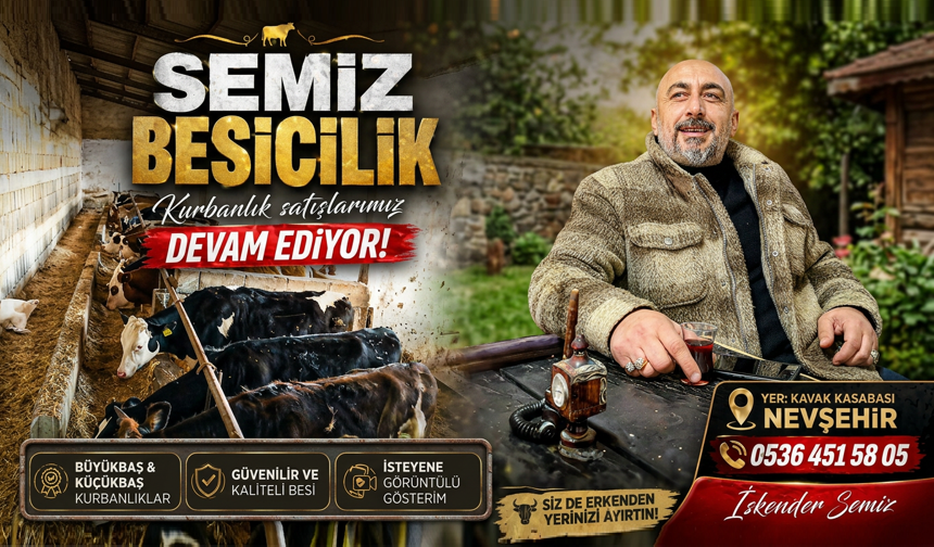 Semiz Besicilik’te Kurbanlık Satışları Başladı