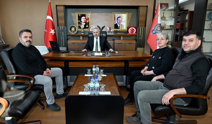 Nevşehir Terziler Odasından Emniyet Müdürü Ziyareti