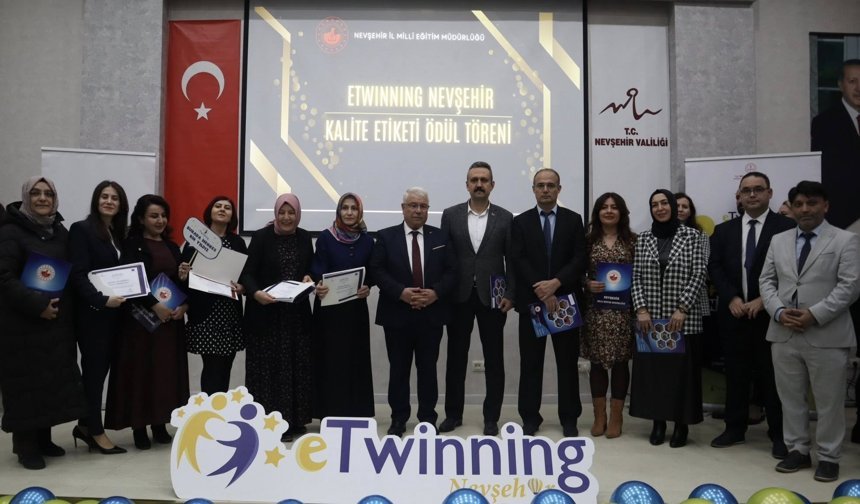 Nevşehir’de eTwinning Kalite Etiketi Ödül Töreni Düzenlendi